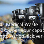 Model: TS30, Medical Waste Incinerator 30-50kgs per hour capacity
