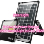 Solar Light Automatic power storage and Automatic light in dark  3200w